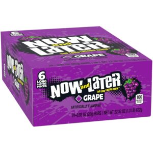 NOW & LATER GRAPE 24CT