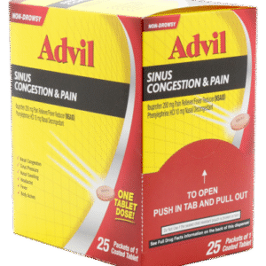 ADVIL SINUS & CONGEST 1PK 25CT
