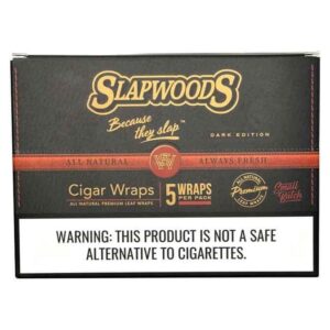 SLAPWOODS DARK EDITION WRAPS 10/5PK