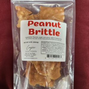 PEANUT BRITTLE 8OZ BAG