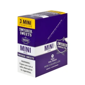 SWISHER MINIS GRAPE 3 FOR $1.29