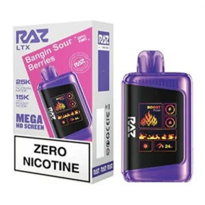 RAZ DC25000 BANGIN SOUR BERRIES 5CT