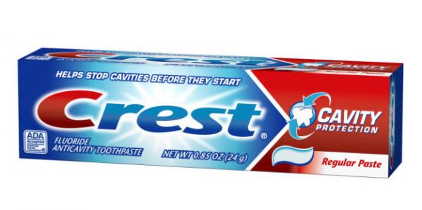TOOTHPASTE CREST REG .85 OZ