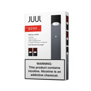 JUUL DEVICE WITH 2 VIRGINIA PODS