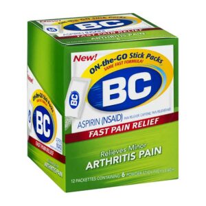 BC ARTHRITIS  6 PK  12CT