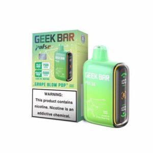 GEEK BAR 15000 GRAPE BLOW POP 5CT