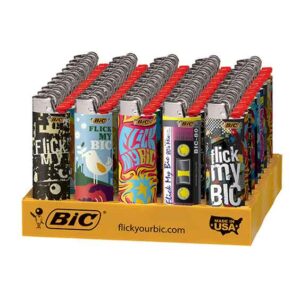 LIGHTER BIC FLICK MY BIC 50CT