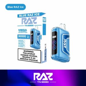 RAZ 9000 BLUE RAZZ ICE 5CT