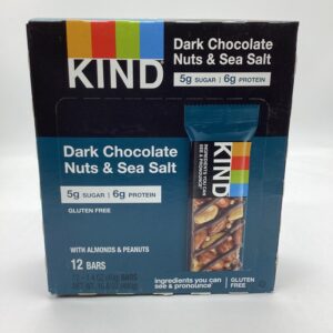 KIND BAR DARK CHOC & SEA SALT 12CT